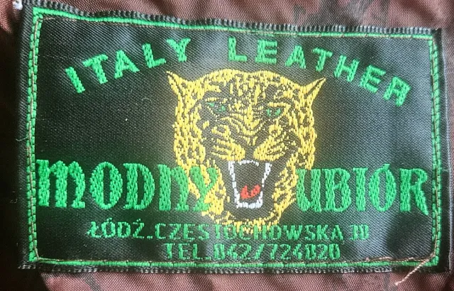 Chaqueta vintage italiana 80s patchwork con flecos