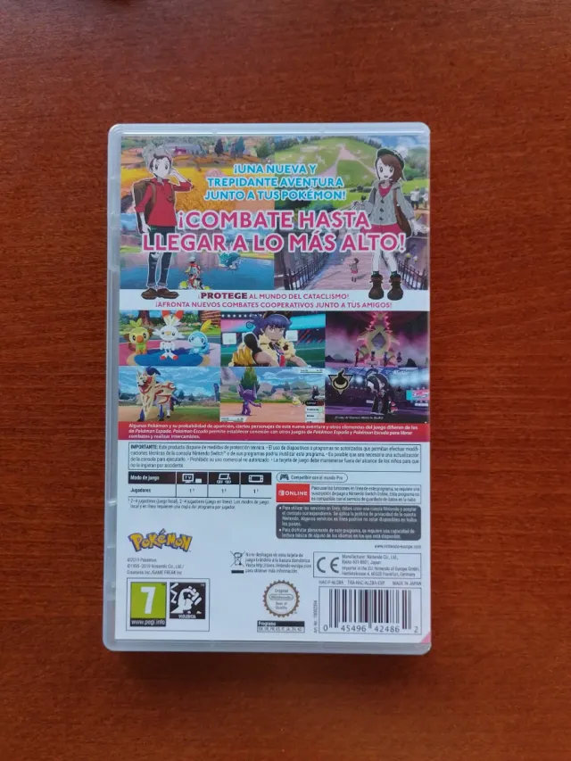 Pokemon Escudo Nintendo Switch