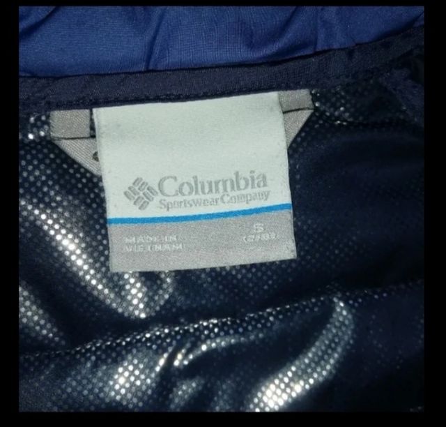 Chaqueta Columbia original talla 7-8 años.