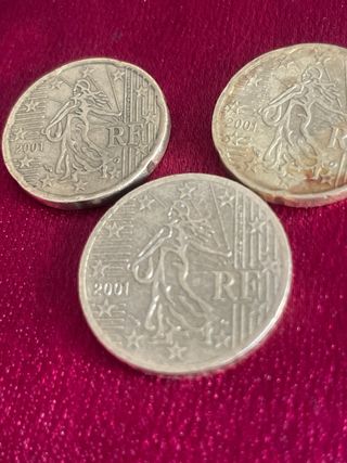 3 Monedas RF Sembradora 2001