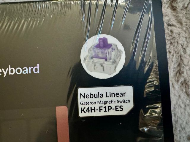 Teclado Keychron K4 HE ISO ES. Impoluto.