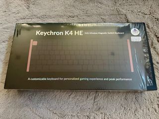 Teclado Keychron K4 HE ISO ES. Impoluto. 