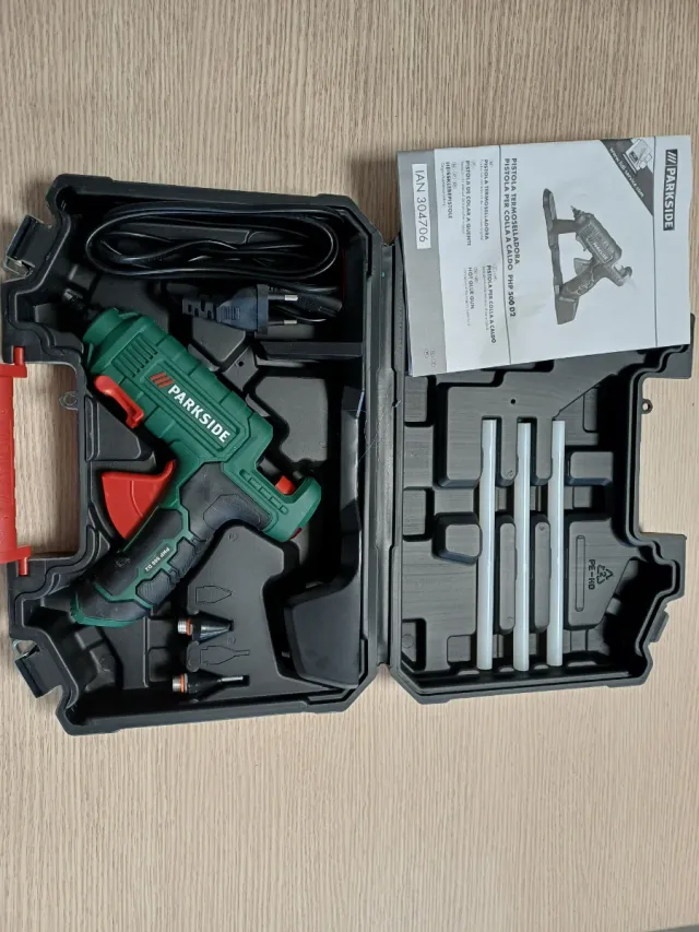 Pistola de silicona Parkside