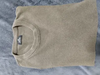 Jersey hombre beige/marrón