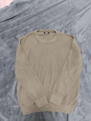 Jersey hombre beige/marrón