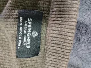 Jersey hombre beige/marrón