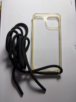 Cover iPhone 14 con Laccio Nero