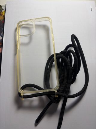 Cover iPhone 14 con Laccio Nero