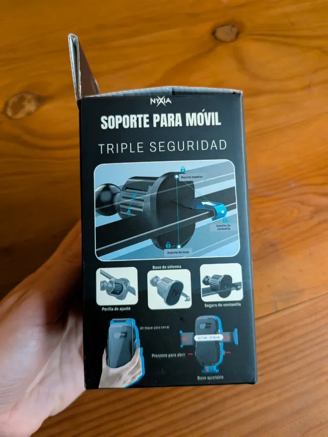 Soporte Móvil Coche NYXIA Rejilla