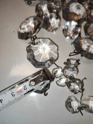 Lote +300 lágrimas cristal sueltas lámparas