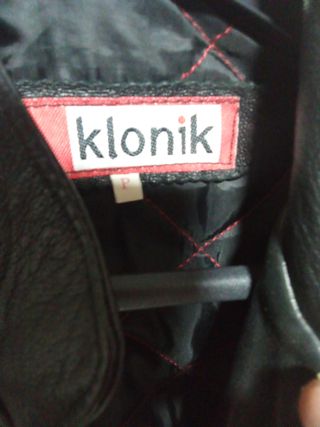 Cazadora piel T. S y Botines 38