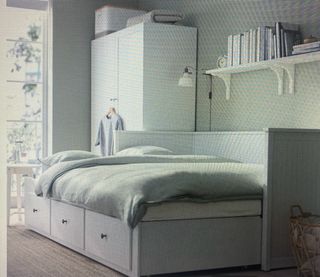 Diván con 3 cajones y dos colchones