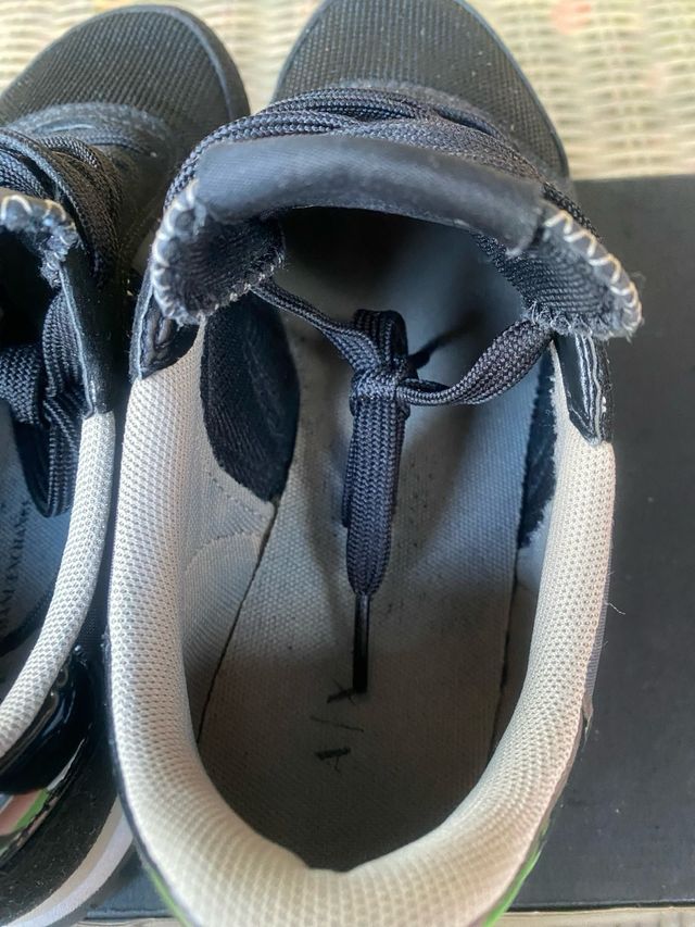 Zapatillas Armani Exchange AX Negras y Grises