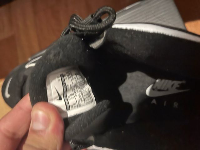 Nike Air More Uptempo Negro Blanco