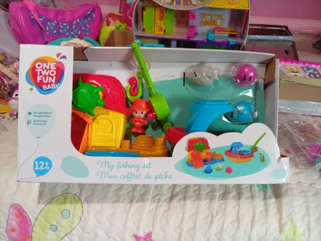 Juego de pesca One Two Fun Baby
