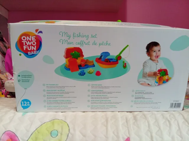 Juego de pesca One Two Fun Baby