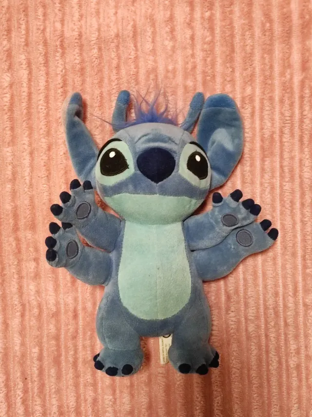 Peluche Stitch Disney Azul