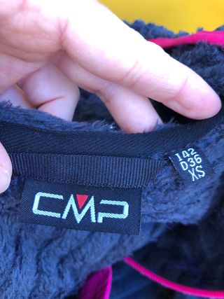 Pile donna CMP tg XS grigio scuro