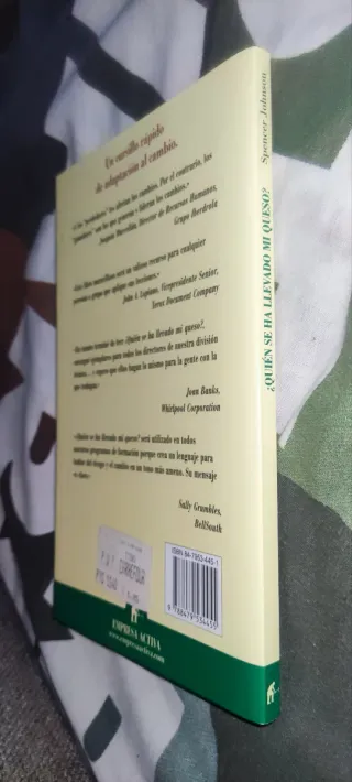 ¿Quién se ha llevado mi queso?: cómo adaptarse ...