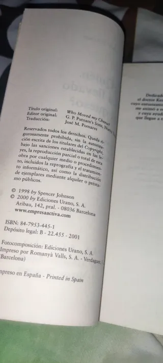 ¿Quién se ha llevado mi queso?: cómo adaptarse ...