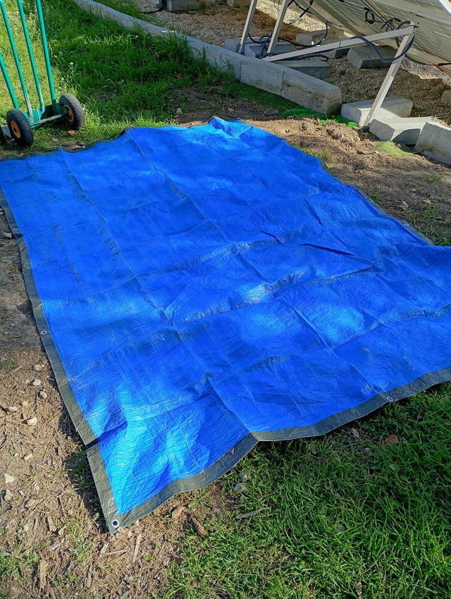 Lona rafia 280 cm con ojales