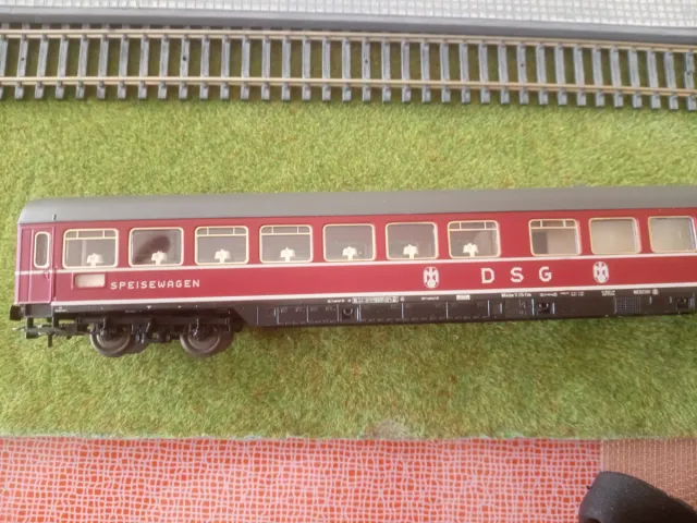 Treno in miniatura H0 Roco DSG Ristorante