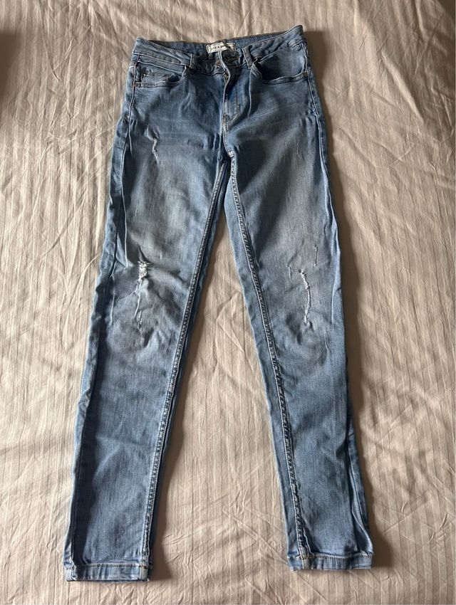 Pack 4 Jeans (Beige y Azul)