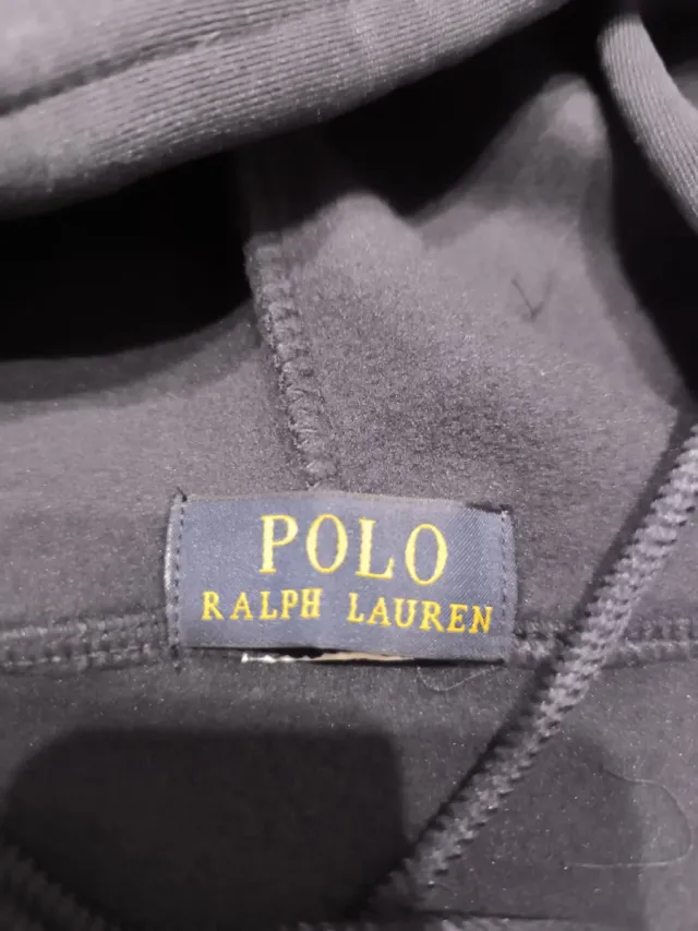 Sudadera Polo Ralph Lauren Azul con Cremallera