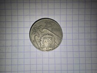 Moneda 25 Pesetas 1957 Estrella 64
