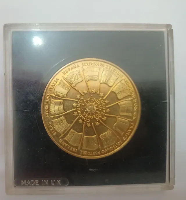 Moneda ECU La Comunidad Europea Sevilla 1992