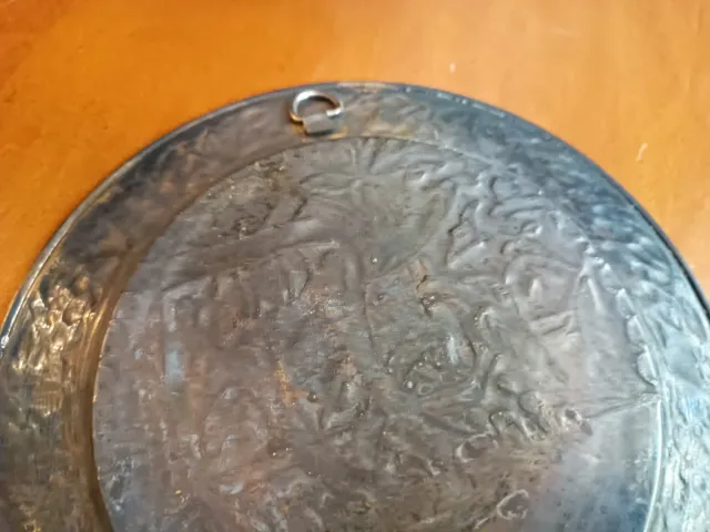 Plato decorativo metal con camello