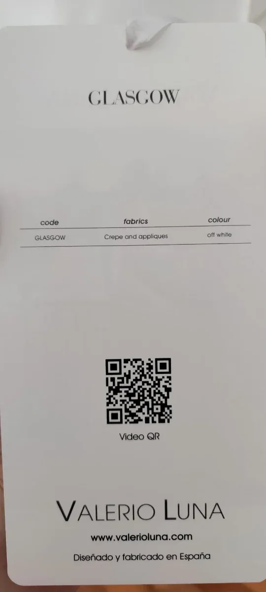 Vestido de Novia Valerio Luna