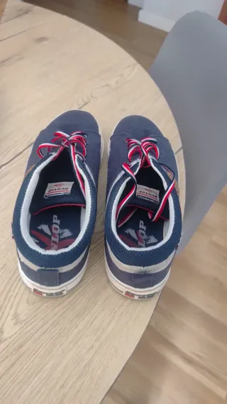 Zapatillas Dunlop Azul y Rojo