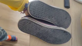 Zapatillas Dunlop Azul y Rojo