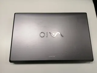 Ordenador portátil Sony Vaio gris/plateado