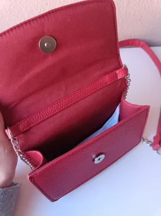 Bolso pintado a mano Minnie y Mickey