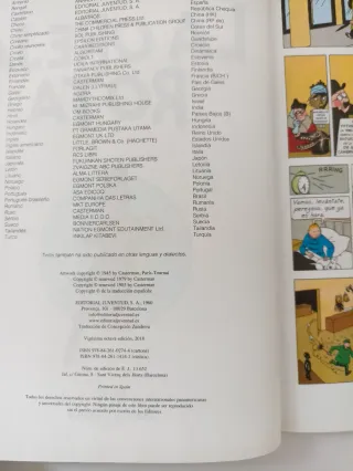 La oreja rota. Las aventuras de Tintín.