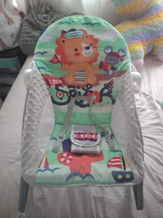 Hamaca para bebé con arco de juegos