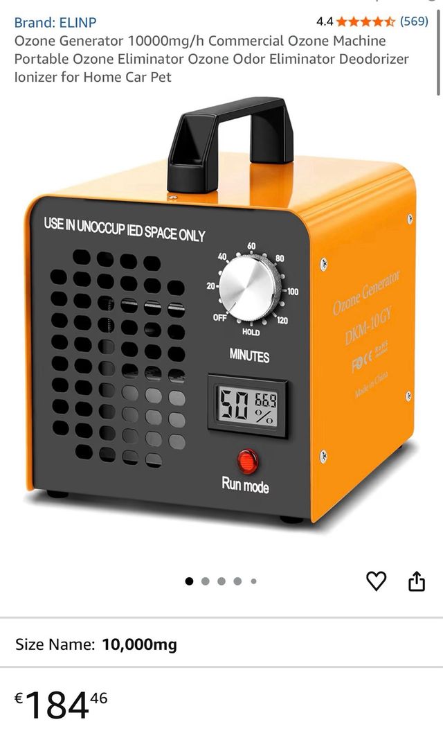 Generador Ozono DKM 10000mg/h