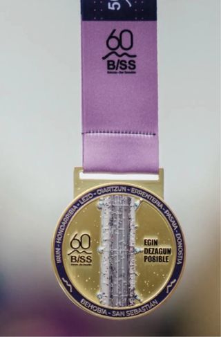 Medalla Behobia San Sebastián 60 Aniversario