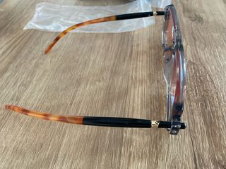 Gafas de Sol Retro Marrón y Rosa