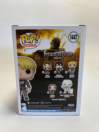 Funko Pop! Armin Arlelt 1447 Attack on Titan Chase