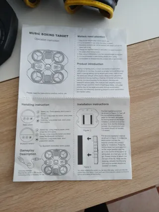 Plataforma Boxeo Music Boxing Target