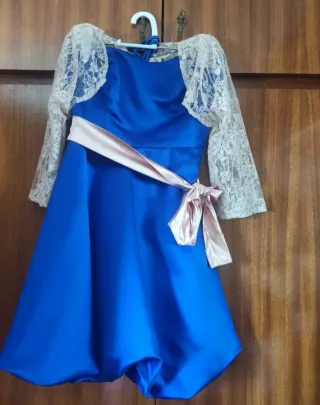 Vestido azul de fiesta