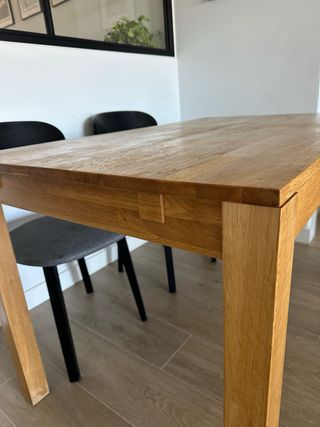 Mesa comedor Kave Home ISBEL, extensible madera