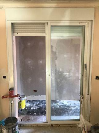 Puerta corredera aluminio