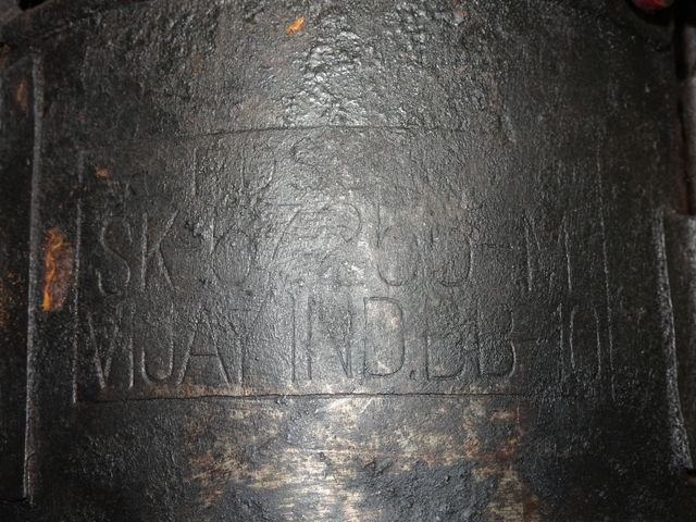 Farol ferroviario antiguo