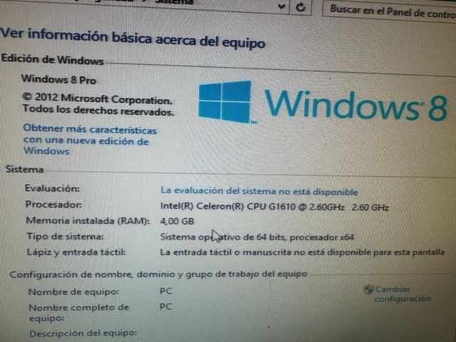 Torre PC XPhoenix Windows 8