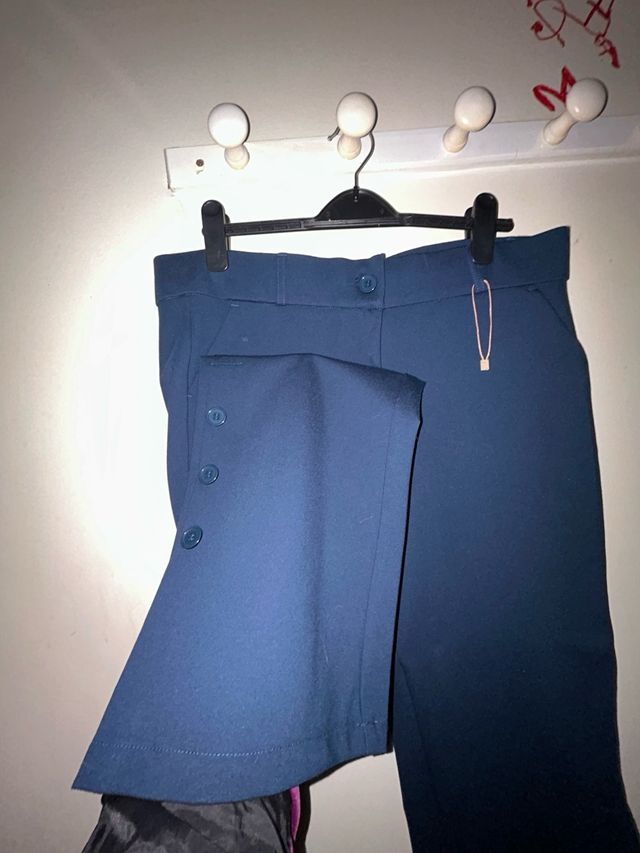 Pantalón vestir Roberto Bassi azul