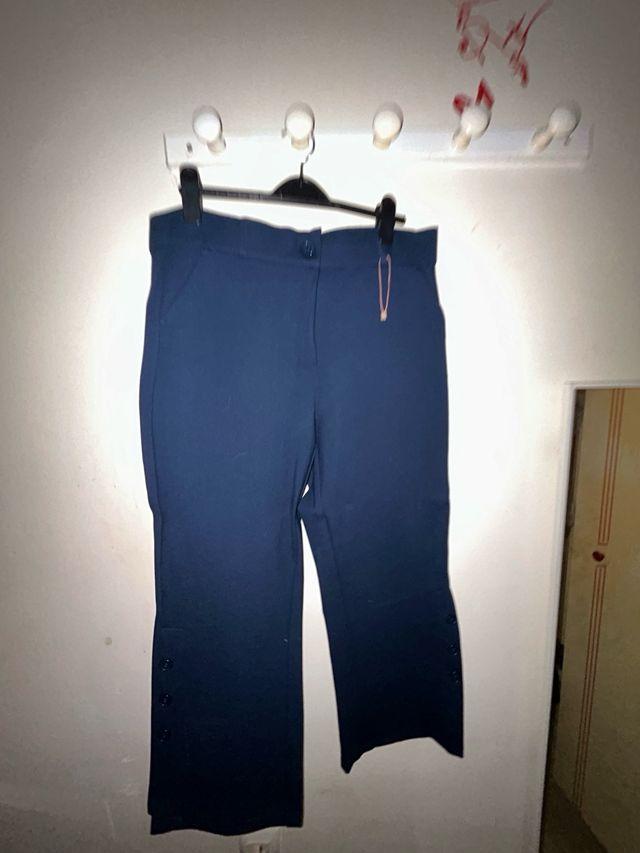 Pantalón vestir Roberto Bassi azul